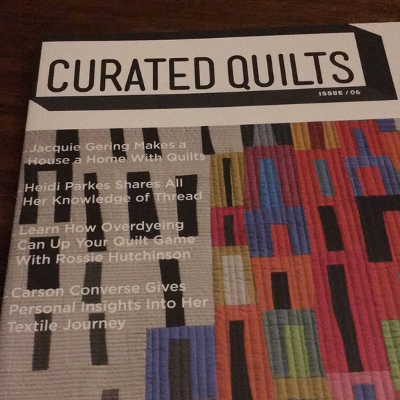Curated Quilts Quarterly Journal Issue 06 House - Picture 4 of 4